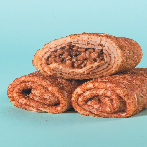 Crepes envelopes with stewed meat PREMIUM