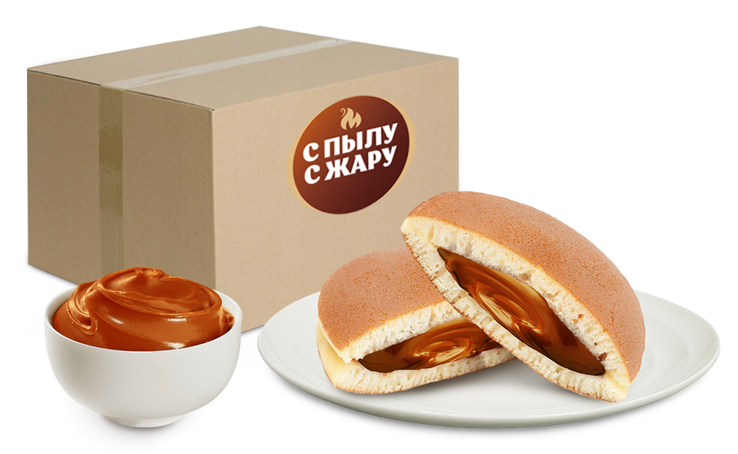 Sandwich with boiled condensed milk Sandwich with boiled condensed milk