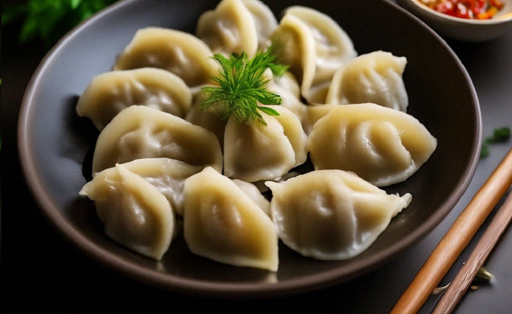 Dumplings with juicy meat