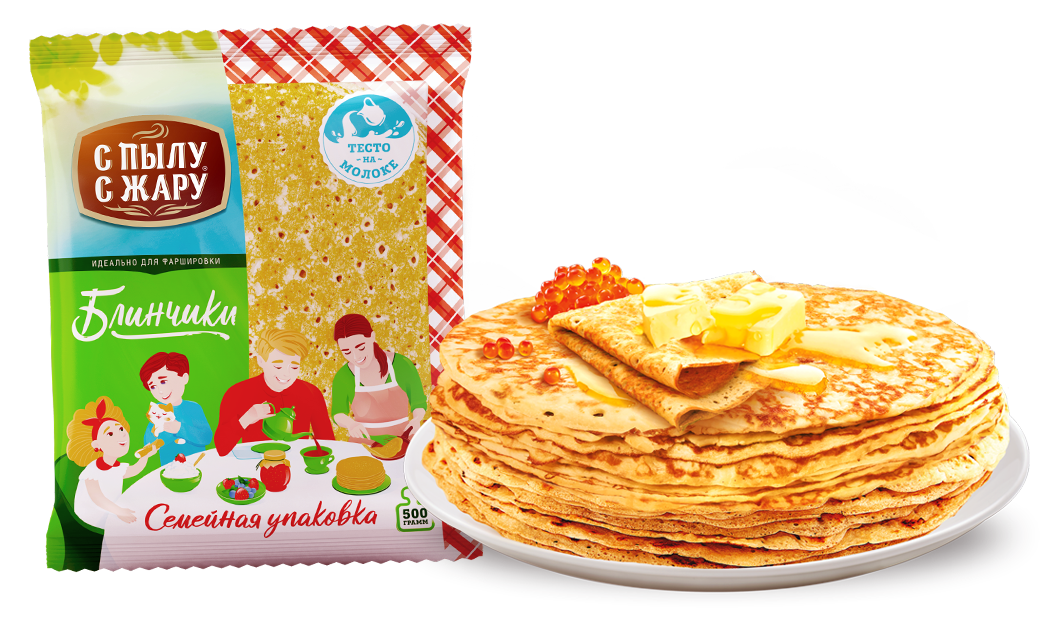 Crepes for stuffing 20 cm, 500 g