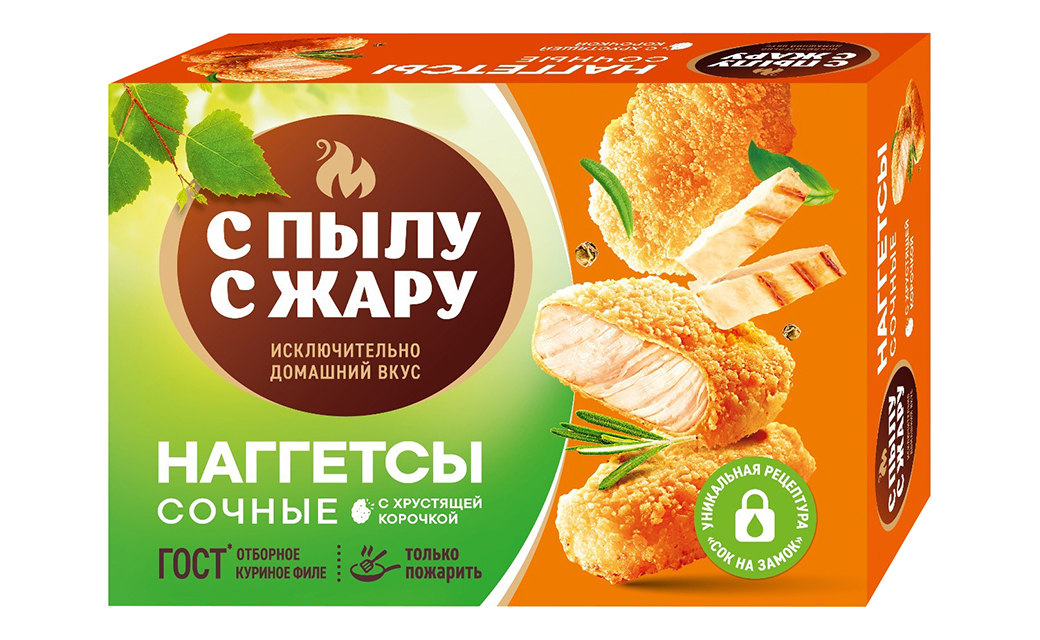 Наггетсы куриные, 250 гр.